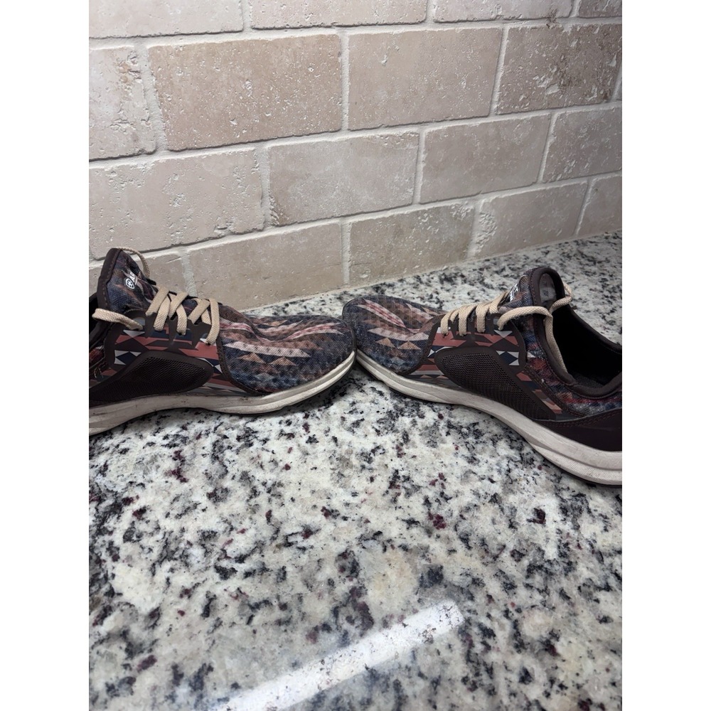 Ariat Fuse Neutral Blanket Print Wmn's Athletic Shoes 8B Southwest Aztec - Picture 5 of 8
